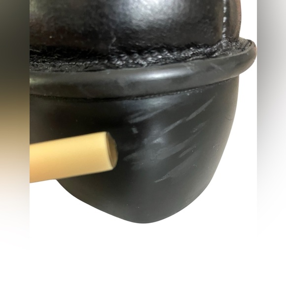 NAOT Black Leather Strap Split Toe Clog Shoe Women's 40 - 9 US - Picture 11 of 15